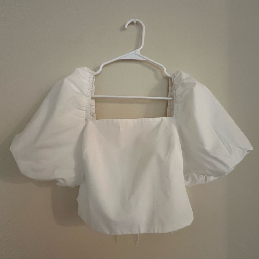 Aritzia Lucia Poplin Top, XS